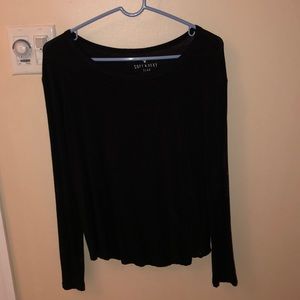 Plain Black AE Long Sleeve